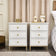 Large Chest of Drawers &amp; Pair of Bedside Tables - Aisby White Range