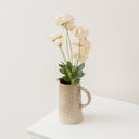 Large Cream Stone Medora Vase - 26.5cm