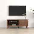 Large Dark Wood Tv Cabinet - Hales Dark Wood Range
