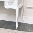 Large Double Wardrobe, Dressing Table Set, Chest of Drawers &amp; Pair of 3 Drawer Bedside Tables - Pays Blanc Range