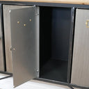 Large Grey and Wooden Sideboard