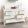 Large Ivory 7 Drawer Chest of Drawers - Daventry Ivory Range