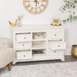 Large Ivory Wooden Sideboard Cabinet - Daventry Ivory Range