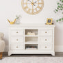 Large Ivory Wooden Sideboard Cabinet - Daventry Ivory Range