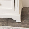 Large Ivory Wooden Sideboard Cabinet - Daventry Ivory Range