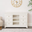 Large Ivory Wooden Sideboard Cabinet - Daventry Ivory Range