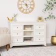 Large Ivory Wooden Sideboard Cabinet - Daventry Ivory Range