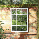 Large Matte White Window Mirror 130cm x 95cm