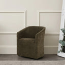 Large Moss Green Dining Chair