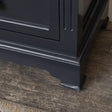 Large Navy Black Wooden Sideboard Cabinet - Daventry Navy Black Range