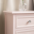 Large Pink 6 Drawer Chest of Drawers &amp; Pair of 3 Drawer Bedsides - Sophia Pink Range