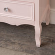 Large Pink 6 Drawer Chest of Drawers - Sophia Pink Range
