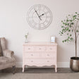Large Pink 6 Drawer Chest of Drawers - Sophia Pink Range