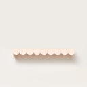 Large Pink Scalloped Wall Storage Shelf - 61cm