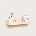 Large Pink Scalloped Wall Storage Shelf - 61cm