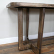 Large Rectangular Wooden Dining Table