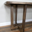 Large Rectangular Wooden Dining Table