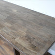 Large Rectangular Wooden Dining Table