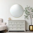Large Round Gold Mirror 100cm x 100cm