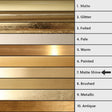 Large Round Gold Mirror 100cm x 100cm