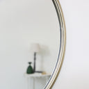 Large Round Champagne Gold Wall Mirror 70cm x 70cm