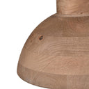 Large Round Wooden Pendant Light