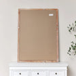 Large Rustic Wooden Window Wall Mirror 140cm x 100cm