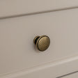 Large Taupe-Grey Wooden Sideboard Cabinet - Daventry Taupe-Grey Range