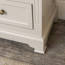 Large Taupe-Grey Wooden Sideboard Cabinet - Daventry Taupe-Grey Range