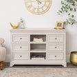 Large Taupe-Grey Wooden Sideboard Cabinet - Daventry Taupe-Grey Range