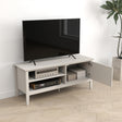 Large Taupe Wooden Tv Cabinet - Hales Taupe Range