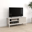 Large Taupe Wooden Tv Cabinet - Hales Taupe Range