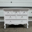 Large White Chest of 6 Drawers - Victoria Range DAMAGED SECONDS