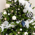Large White Feather Boa Christmas Garland - 182cm