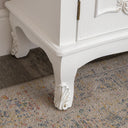 Large White Sideboard Cupboard - Pays Blanc Range