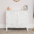 Large White Sideboard Cupboard - Pays Blanc Range