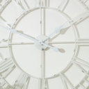 Large White Skeleton Wall Clock