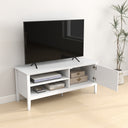 Large White Wooden Tv Cabinet - Hales White Range