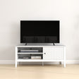Large White Wooden Tv Cabinet - Hales White Range