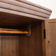 Large Solid Wood Wardrobe - Hessian Range
