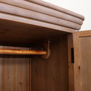 Large Solid Wood Wardrobe - Hessian Range