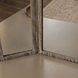 Light Ash Wood Arched Dressing Table Mirror