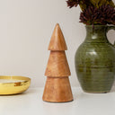 Mango Wood Christmas Tree Ornament Decoration - 19cm