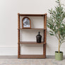 Wooden Bobble Framed 3 Tier Shelf