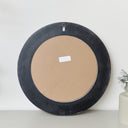 Round Mocha Brown Wall Mirror 65cm x 65cm