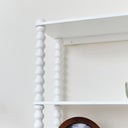 White Wooden Bobble Framed 3 Tier Shelf