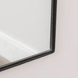 Matte Black Metal Framed Wall Mirror - 50cm x 65cm