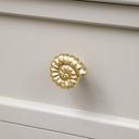 Gold Fossil Drawer Knob