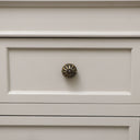 Rustic Round Scalloped Drawer Knob