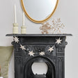 Medium Rustic Wooden Snowflake Ornament - 19.5cm